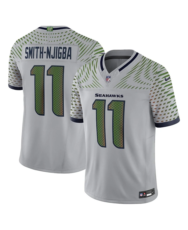 Nike Men's Jaxon Smith-Njigba Wolf Gray Seattle Seahawks 2025 Rivalries Collection Limited Jersey