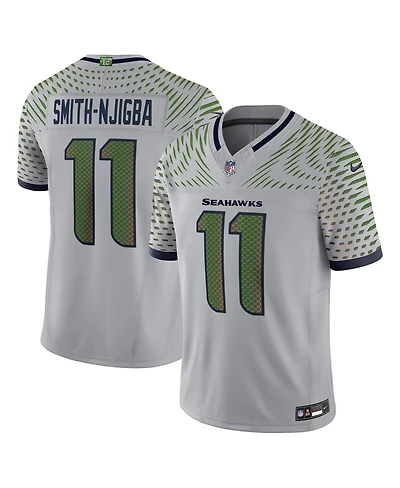 Nike Men's Jaxon Smith-Njigba Wolf Gray Seattle Seahawks 2025 Rivalries Collection Limited Jersey