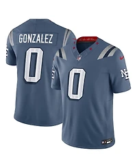 Nike Men's Christian Gonzalez Storm Blue New England Patriots 2025 Rivalries Collection Limited Jersey