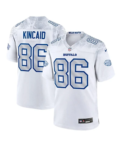 Nike Men's Dalton Kincaid White Buffalo Bills 2025 Rivalries Collection Game Jersey