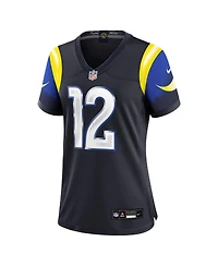Nike Women's Puka Nacua Midnight Blue Los Angeles Rams 2025 Rivalries Collection Game Jersey