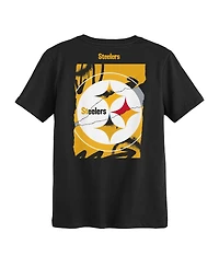 Outerstuff Preschool Black Pittsburgh Steelers Posterize T-Shirt