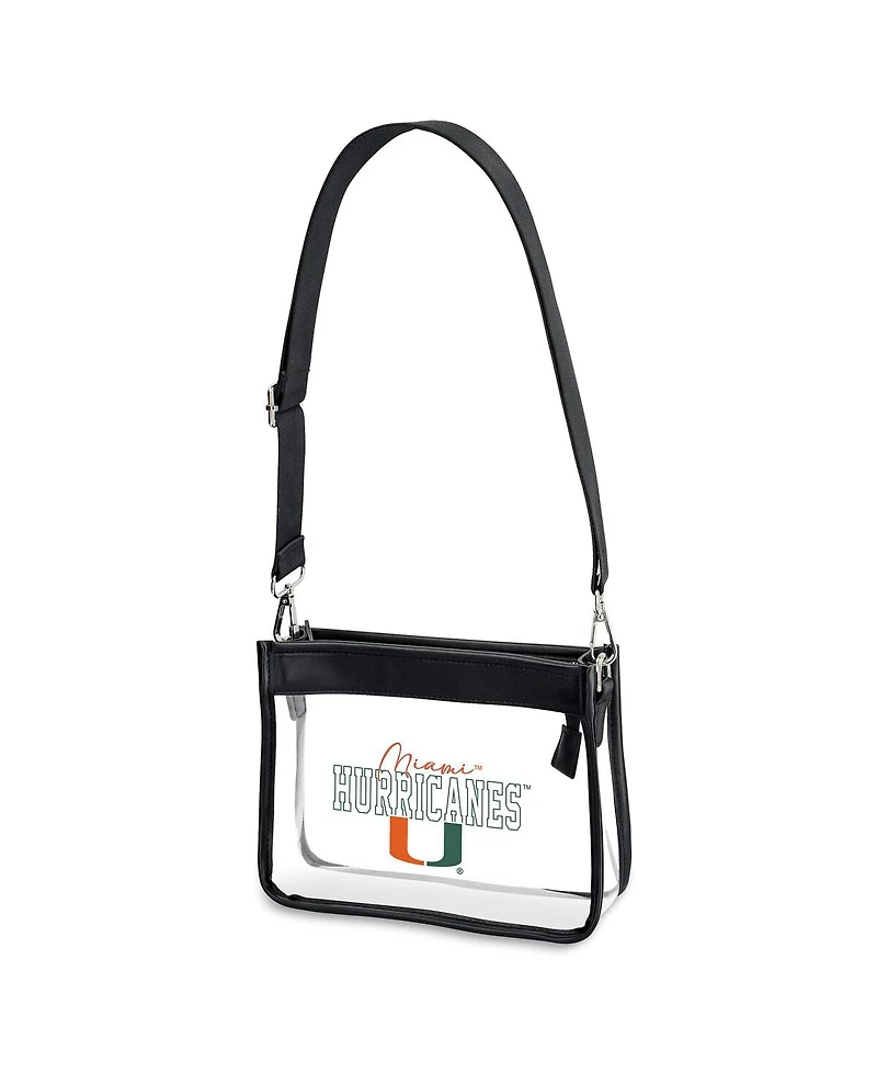 Wear by Erin Andrews Miami Hurricanes Plastic Chain Mini Crossbody