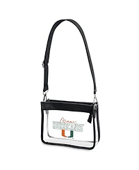 Wear by Erin Andrews Miami Hurricanes Plastic Chain Mini Crossbody