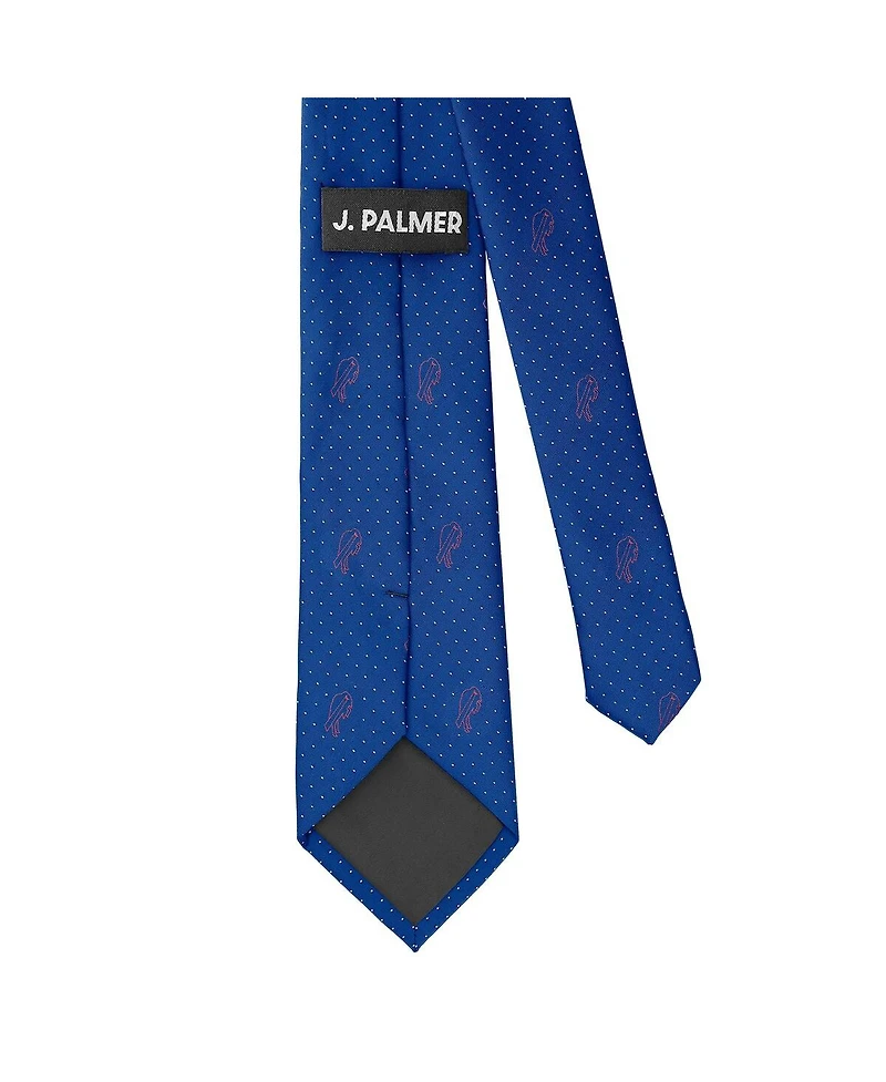 J. Palmer Men's Buffalo Bills Game Day Polka Dot Tie