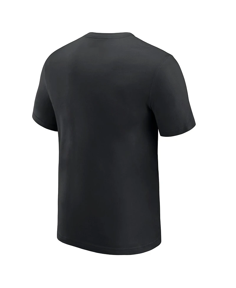 J. Palmer Men's Black Las Vegas Raiders Play Action Tri-Blend Performance T-Shirt