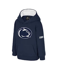 Colosseum Toddler Navy Penn State Nittany Lions Big Logo Volume Fleece Pullover Hoodie