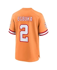 Nike Men's Emeka Egbuka Creamsicle Tampa Bay Buccaneers Alternate 2 Game Jersey