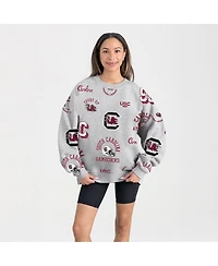 Gameday Couture Women's Gray South Carolina Gamecocks Always on Repeat Fleece Sweatshirt