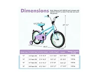 16 Inch Kids Bike with Adjustable Handlebar and Saddle