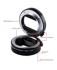 Viltrox Dg-nex Automatic Extension Tube Set for Sony E Mount Lens & Nex Mirrorless Cameras