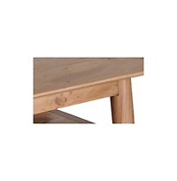 Porter Designs Portola Solid Acacia Wood Console Table, Natural
