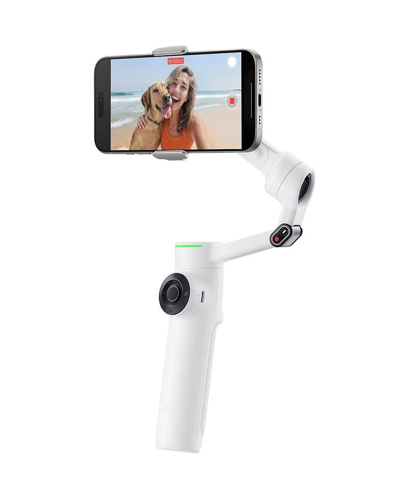 Insta360 Flow 2 Pro 3-Axis Ai-Powered Smartphone Gimbal, Summit White