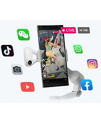 Insta360 Flow 2 3-Axis Ai-Powered Smartphone Gimbal with Ai Tracker, Stone Gray