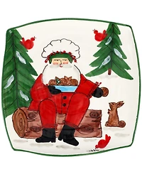 Vietri Old St. Nick 2025 Limited Edition Square Platter