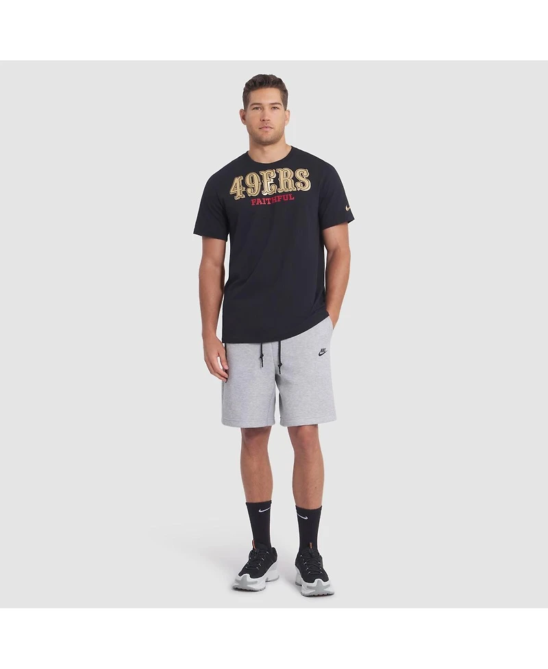 Nike Men's Black San Francisco 49ers 2025 Rivalries Collection Essential T-Shirt
