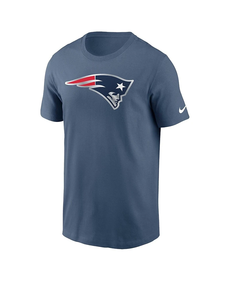 Nike Men's Storm Blue New England Patriots 2025 Rivalries Collection Essential T-Shirt