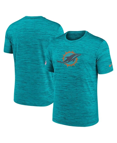 Nike Men's Turbo green Miami Dolphins 2025 Rivalries Collection Sideline Velocity Dri-fit T-Shirt