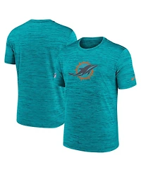 Nike Men's Turbo green Miami Dolphins 2025 Rivalries Collection Sideline Velocity Dri-fit T-Shirt