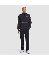 Nike Men's Black San Francisco 49ers 2025 Rivalries Collection Sideline Anorak Half-Zip Hoodie Jacket