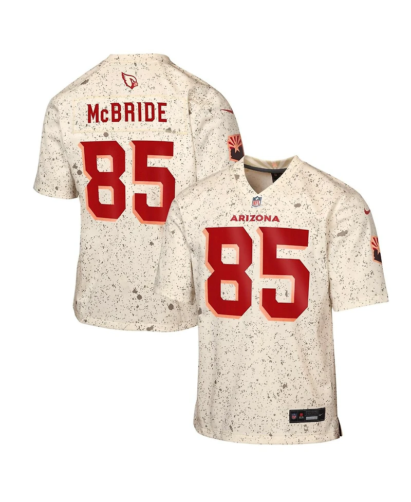 Nike Big Boys and Girls Trey McBride Natural Arizona Cardinals 2025 Rivalries Collection Game Jersey