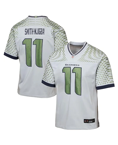 Nike Big Boys and Girls Jaxon Smith-Njigba Wolf Gray Seattle Seahawks 2025 Rivalries Collection Game Jersey