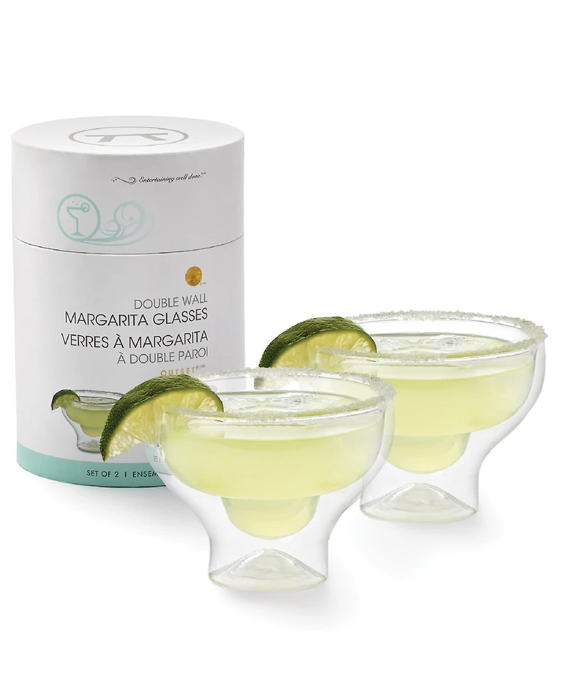 Outset 10 oz. Margarita Glasses, Set of 2