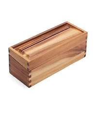 Ironwood Acacia 11.5" Recipe Box