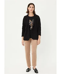 Olsen Women's Merino Wool Blend Blazer