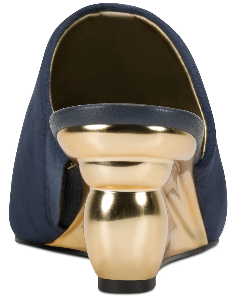 Donna Karan New York Women's Wedge Heel Mules