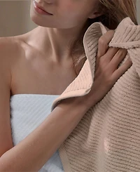 Madison Park Diagonal Ribbed Cotton 4-Pc. Hand Towel Set