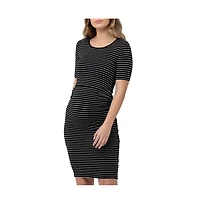 Ripe Maternity Mia Short Sleeve Nursing Dress