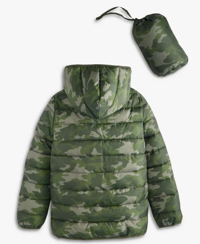 Epic Threads Boys 5-20 Camo Packable Jacket, Macy's Exclusive