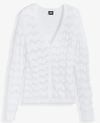 I.n.c. International Concepts Women's Chevron Stitch Cardigan, Macy's Exclusive