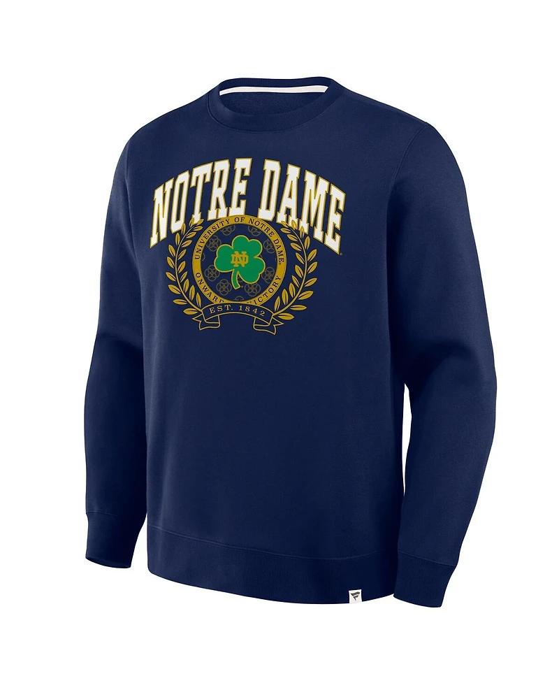 Fanatics Men's Navy Notre Dame Fighting Irish Strength Unity Legacy Pullover Sweatshirt