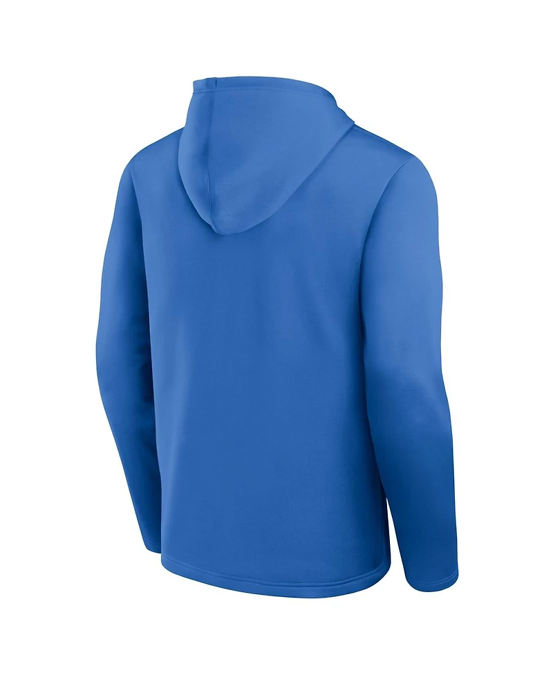 Logo Athletic Men's Powder Blue Los Angeles Chargers Head Start Pullover Hoodie