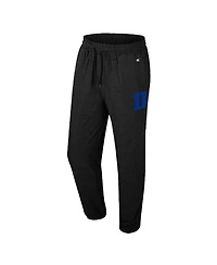 Colosseum Men's Black Duke Blue Devils Revolution Jogger Pants
