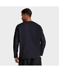 Nike Men's Navy Houston Texans Sideline Coach Therma-fit Long Sleeve T-Shirt