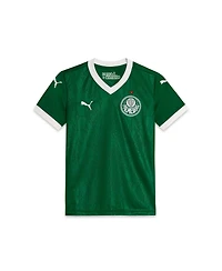 Puma Big Boys and Girls Green Se Palmeiras 2025/26 Home Replica Jersey