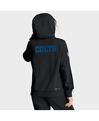 Nike Women's Black Indianapolis Colts Alternate Logo Sideline Standard Issue Dri-fit Hoodie