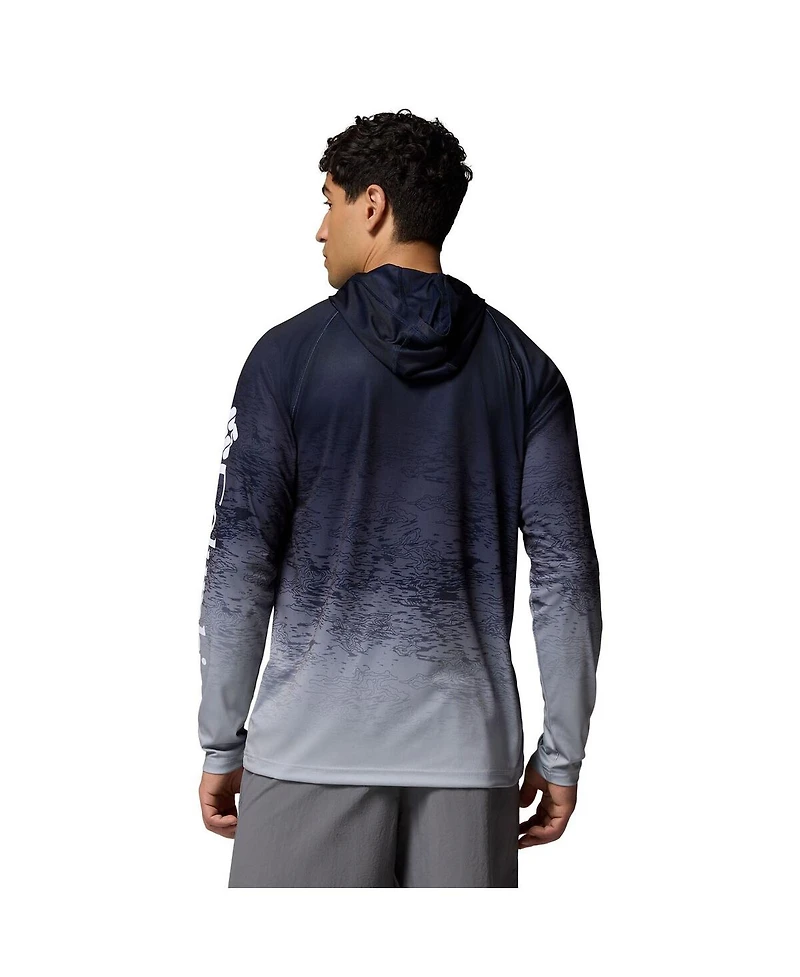 Columbia Men's Navy Dallas Cowboys Super Terminal Tackle Hoodie