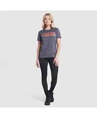 Nike Women's Heather Charcoal San Francisco 49ers 2025 Rivalries Collection Sideline Velocity Dri-fit T-Shirt