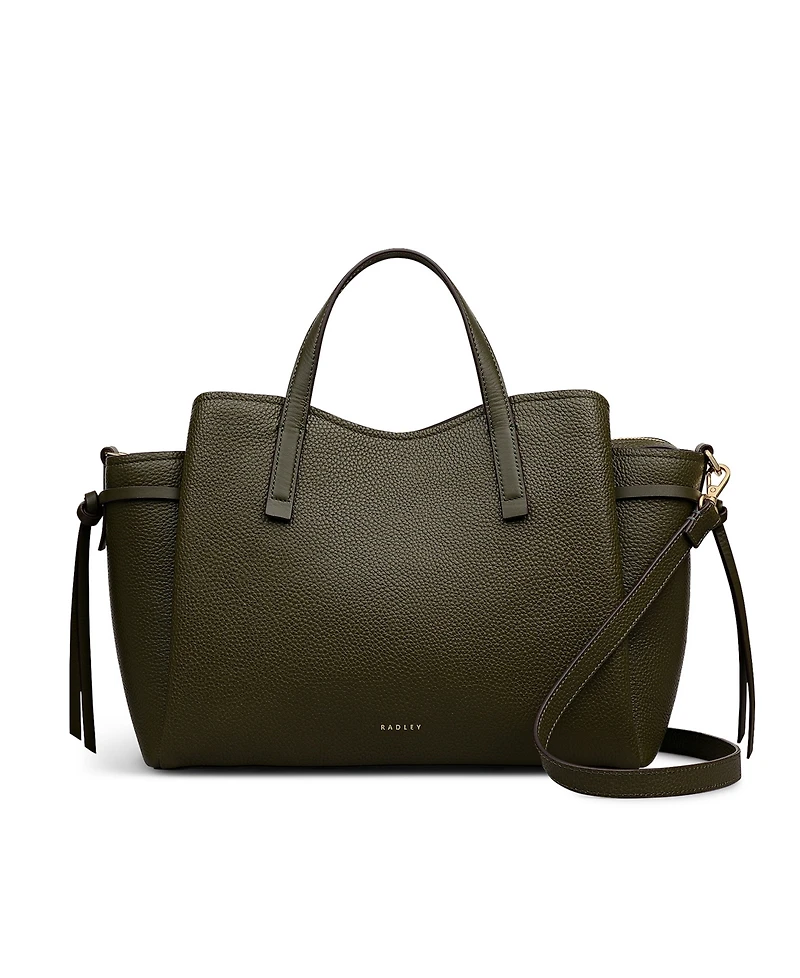 Radley London Blake Gardens Extra-Large Ziptop Grab Satchel Bag