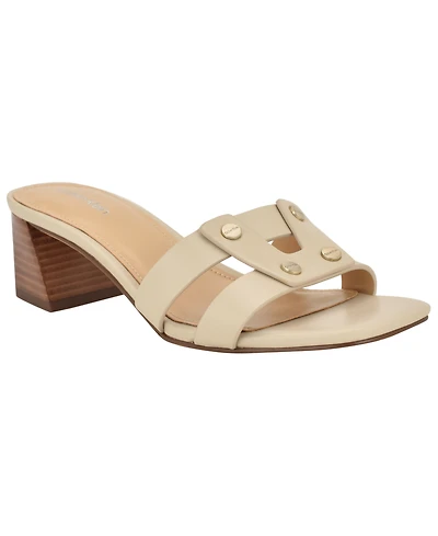 Calvin Klein Women's Andrae Slip-On Block Heel Sandals