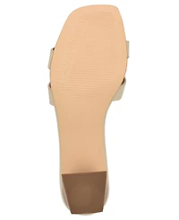Calvin Klein Women's Andrae Slip-On Block Heel Sandals