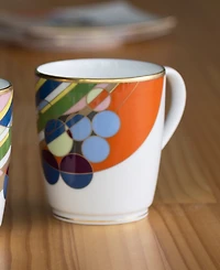 Noritake Frank Lloyd Wright March Balloons Mugs, Set of 2