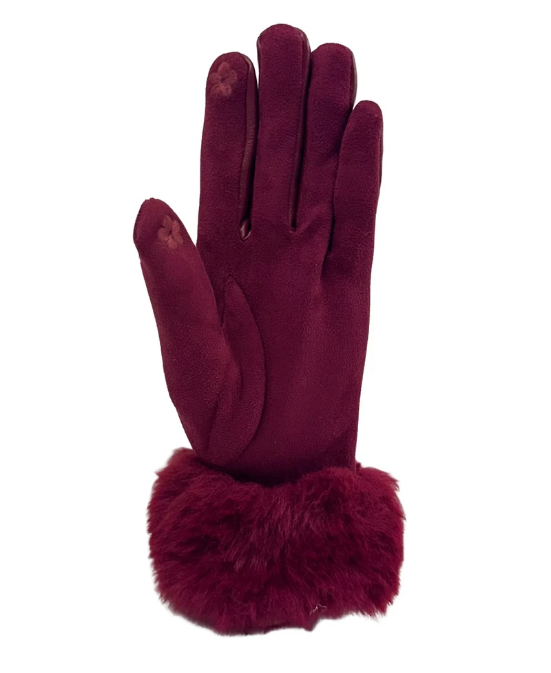 Marcus Adler Leather Glove With Cuff