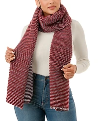 Marcus Adler Knit Two Tone Scarf