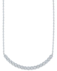 Macy's 2-Pc. Diamond Necklace and Earrings Set (1/6 ct. t.w.) in Sterling Silver