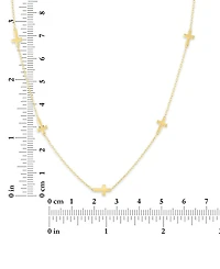 Macy's 2-Pc. Diamond Necklace Set (1/10 ct. t.w.) in 14K Yellow Gold Over Sterling Silver